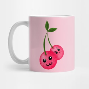 Cute Kawaii Cherries Mug